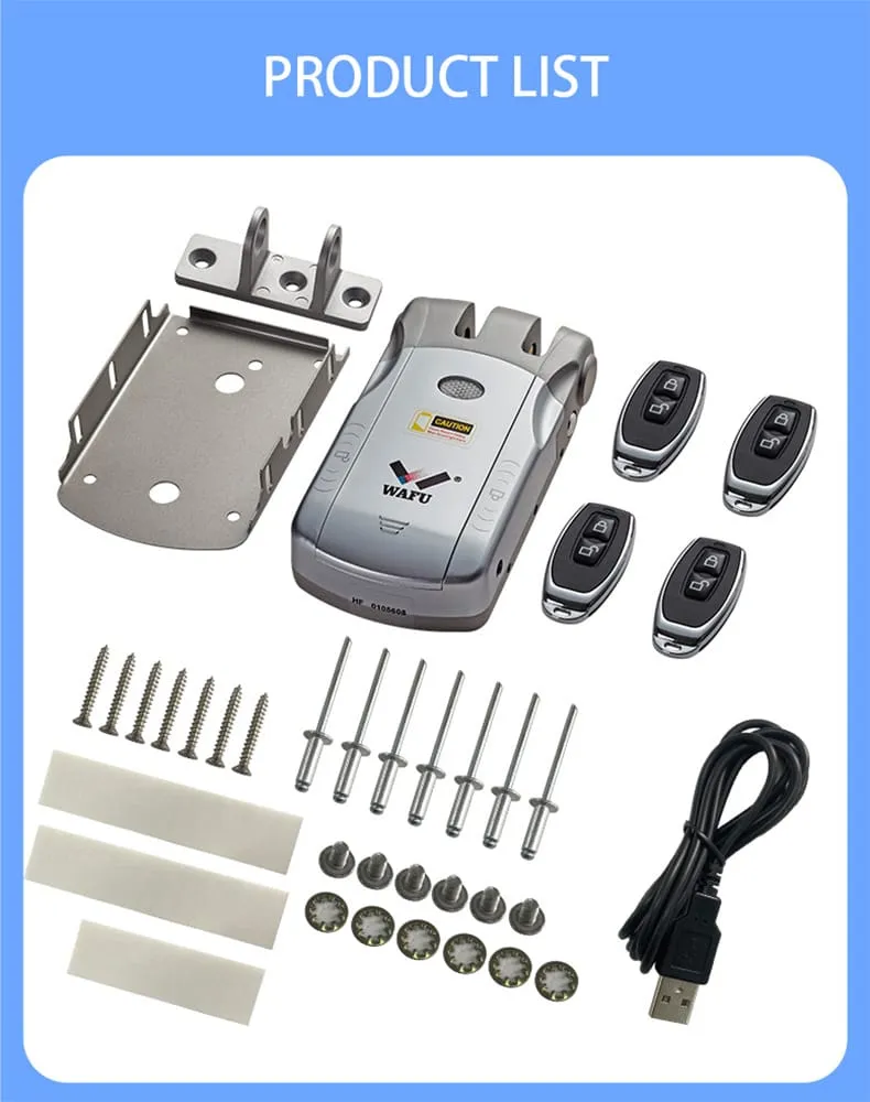 WAFU WF-010 Hidden Anti-Theft Lock — hidden anti-theft lock, home lock | detail image 15