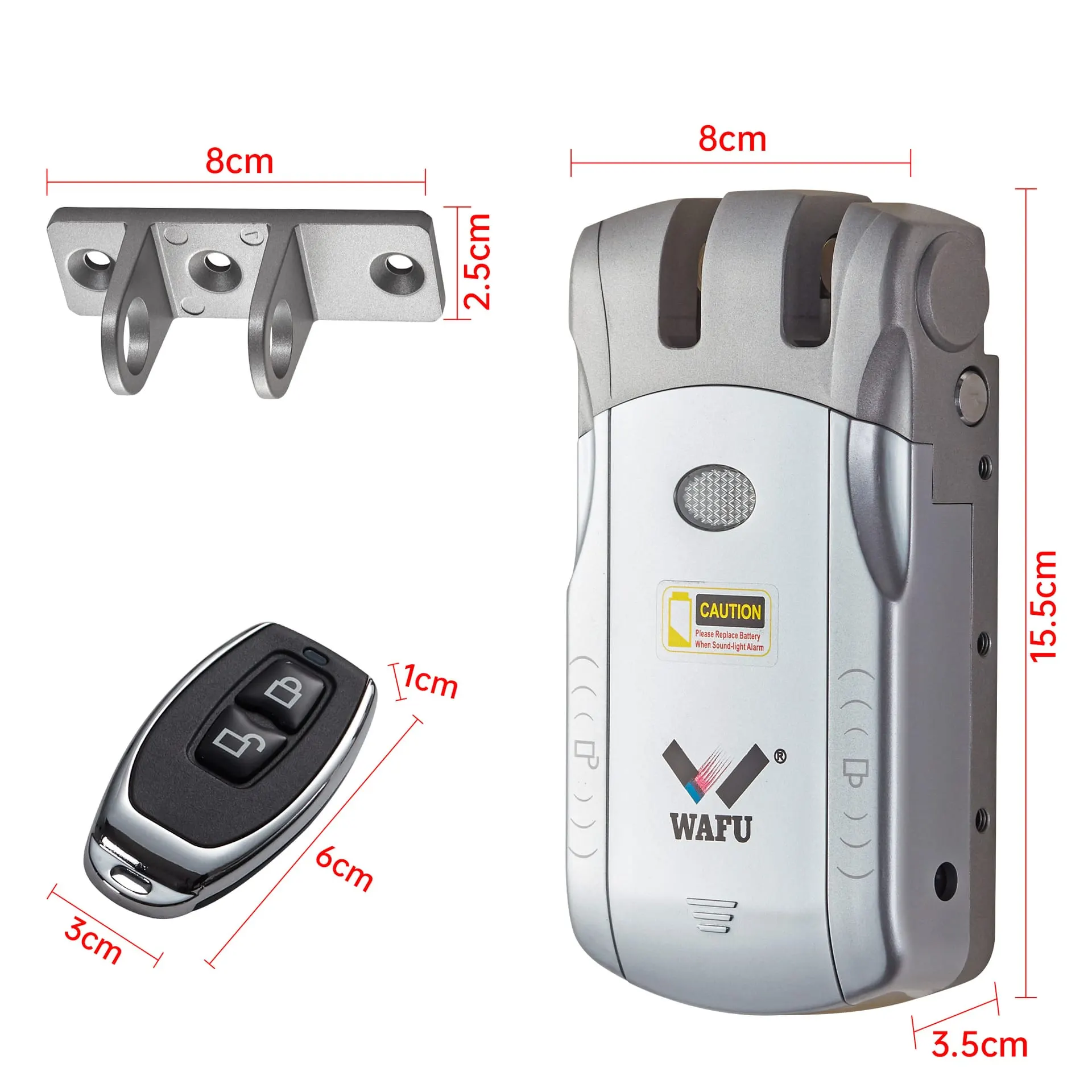 WAFU WF-010 Hidden Anti-Theft Lock — hidden anti-theft lock, home lock | detail image 16