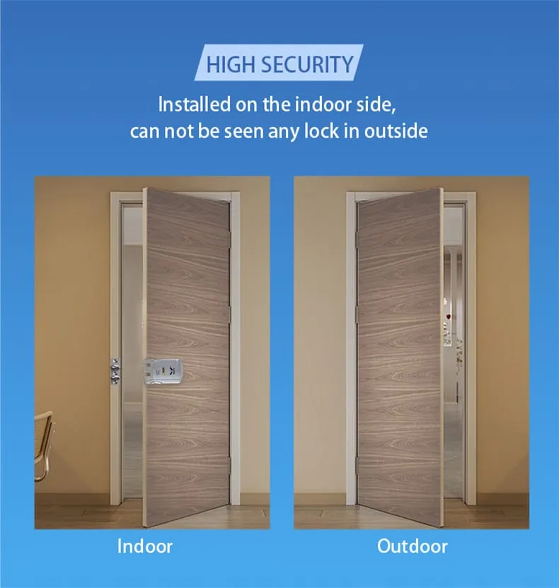 WAFU WF-010 Hidden Anti-Theft Lock — hidden anti-theft lock, home lock | detail image 3