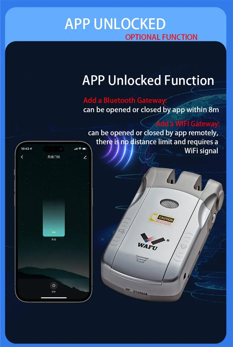 WAFU WF-010 Hidden Anti-Theft Lock — hidden anti-theft lock, home lock | detail image 6