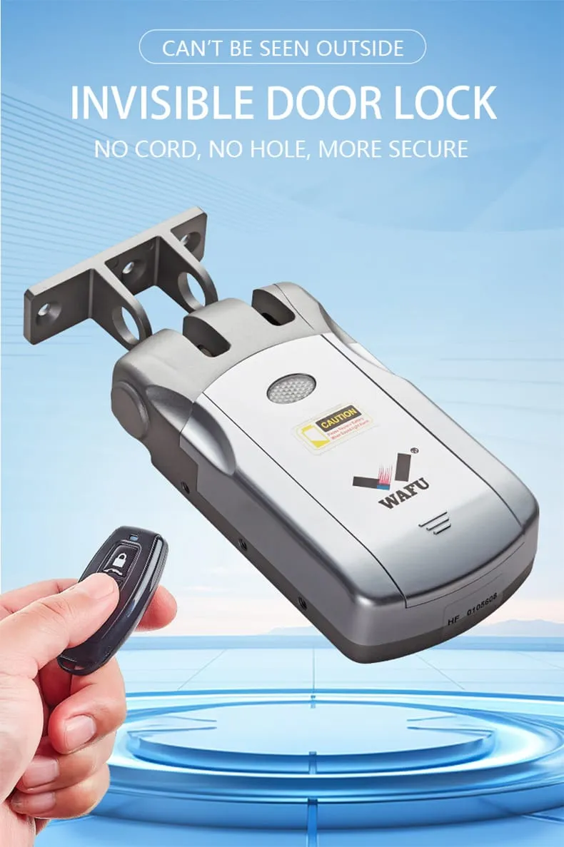 WAFU WF-019 Invisible Remote Lock — Invisible Remote Lock, zinc alloy | detail image 1