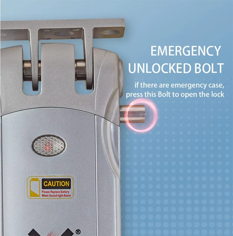 WAFU WF-019 Invisible Remote Lock — Invisible Remote Lock, zinc alloy | detail image 13