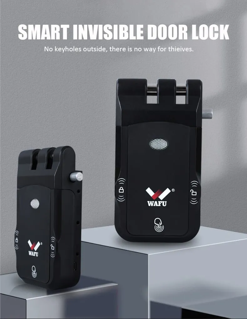 WAFU WF-026 Hidden Anti-Theft Lock — hidden remote lock, Europe hit | detail image 1