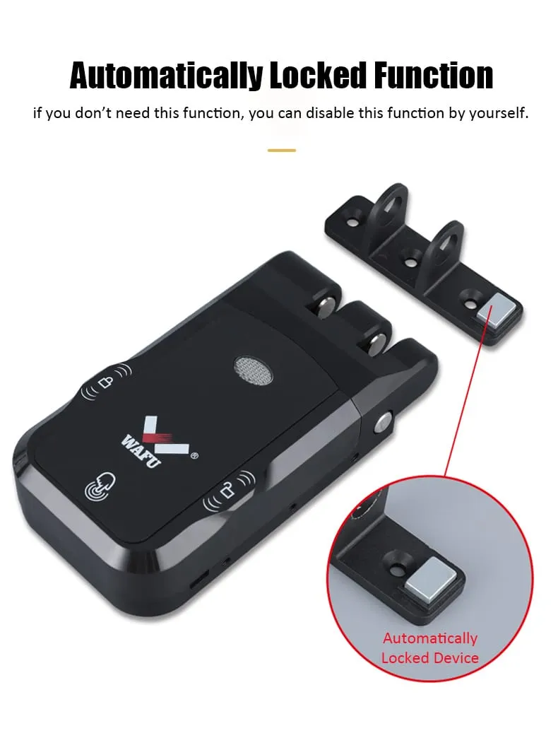 WAFU WF-026 Hidden Anti-Theft Lock — hidden remote lock, Europe hit | detail image 10