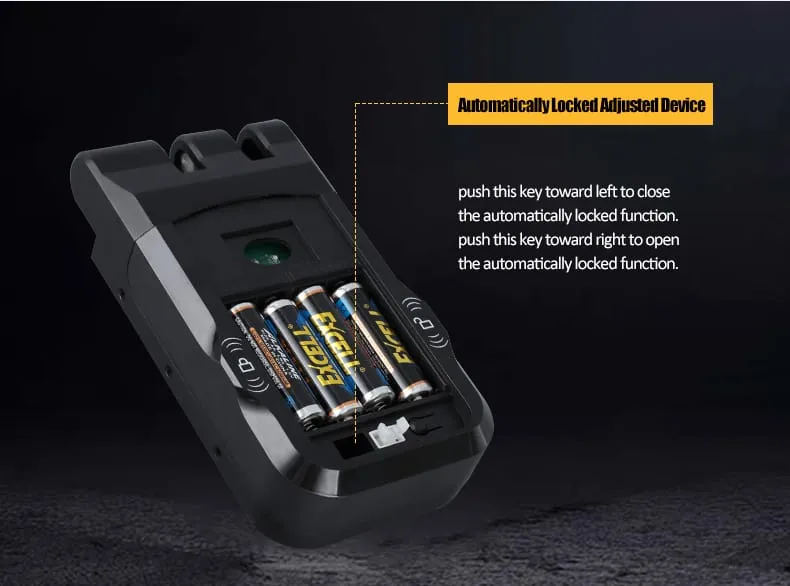WAFU WF-026 Hidden Anti-Theft Lock — hidden remote lock, Europe hit | detail image 11