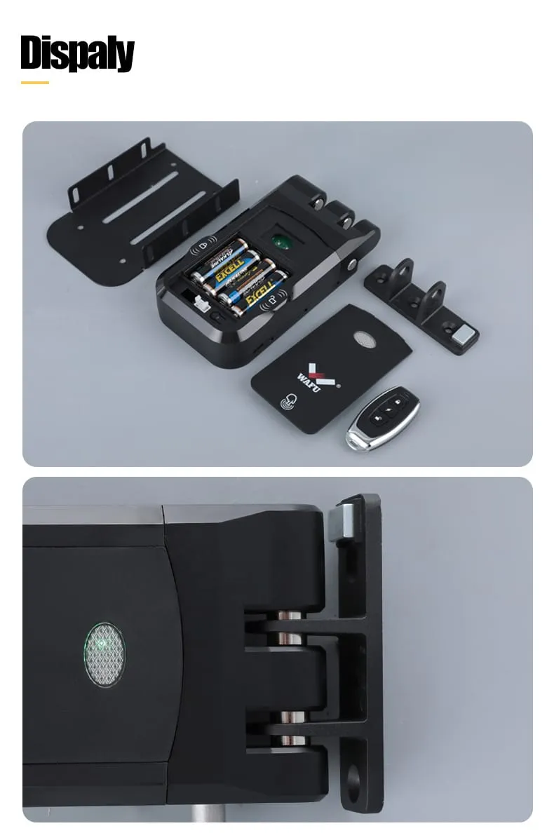 WAFU WF-026 Hidden Anti-Theft Lock — hidden remote lock, Europe hit | detail image 13