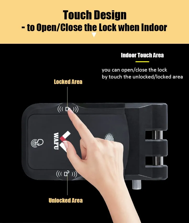 WAFU WF-026 Hidden Anti-Theft Lock — hidden remote lock, Europe hit | detail image 4