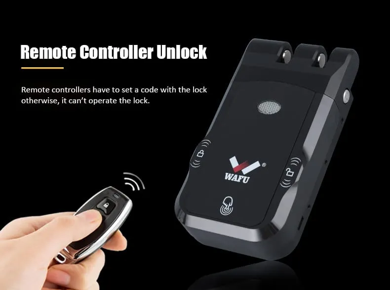 WAFU WF-026 Hidden Anti-Theft Lock — hidden remote lock, Europe hit | detail image 5