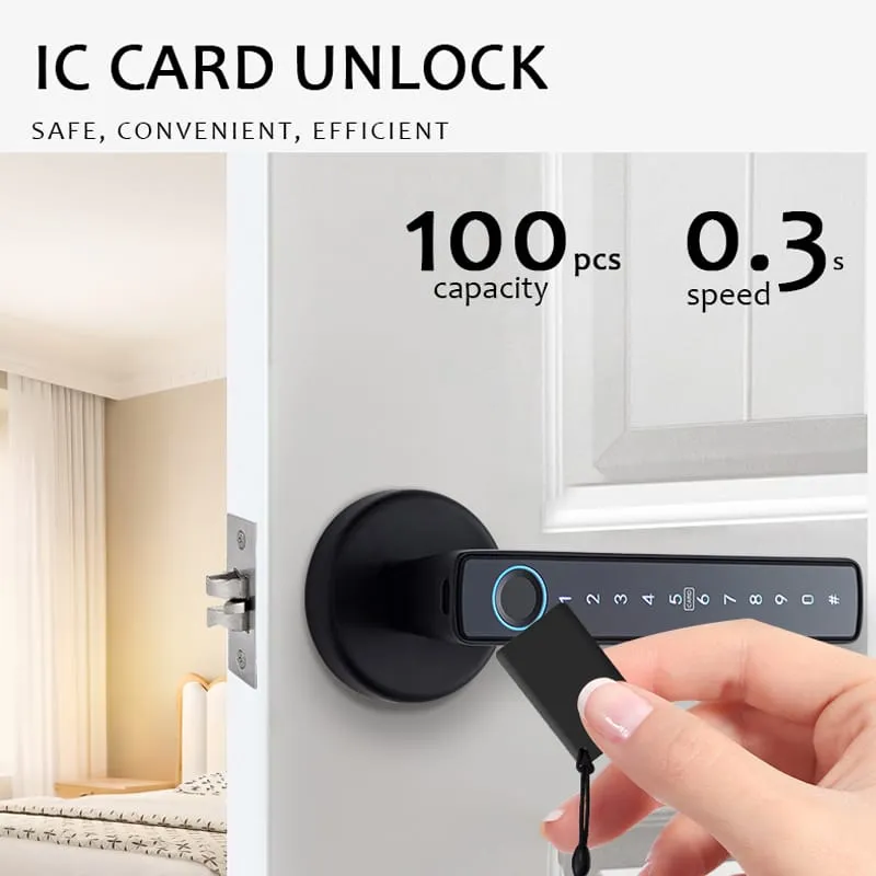 WF‑F6 100 cartes IC, déverrouillage en 0,3 s