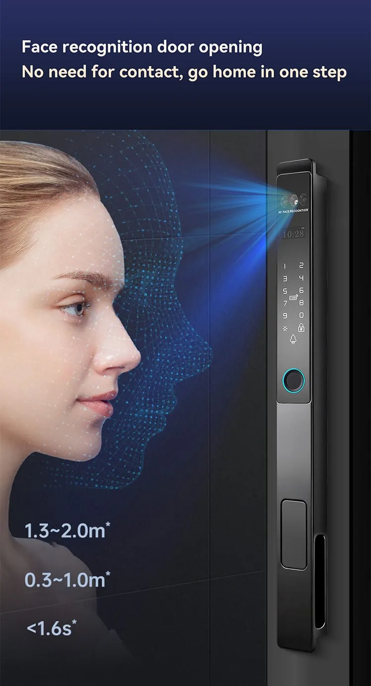 WAFU WF-H2 7-in-1 Smart Lock — smart lock, face recognition | detail image 4