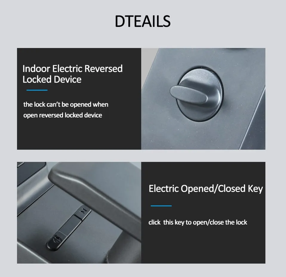 WAFU WF-MY4 3D Visual Peephole Lock — 3D face recognition, visual peephole lock | detail image 12