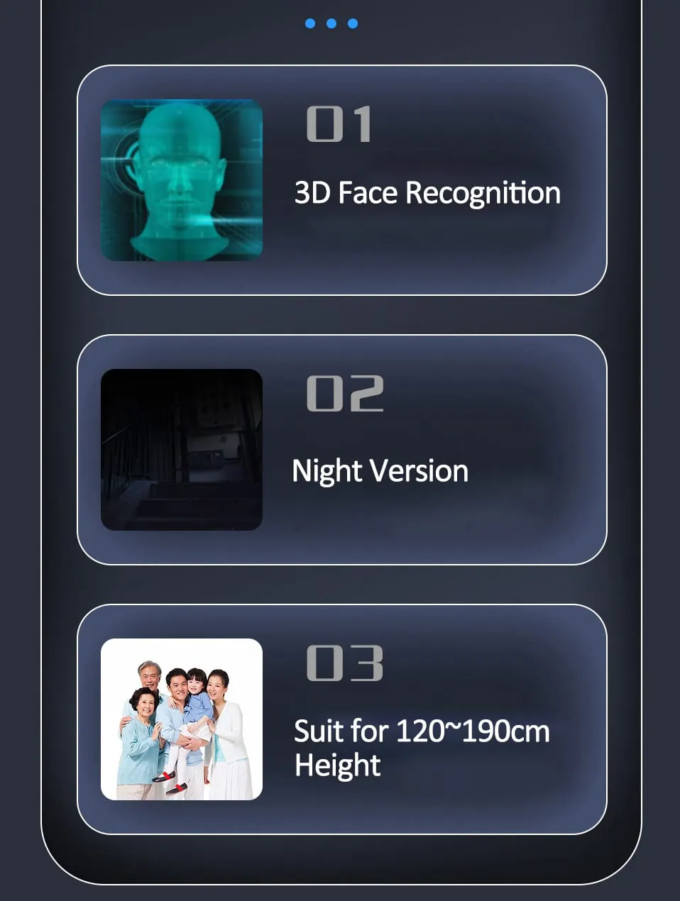WAFU WF-MY4 3D Visual Peephole Lock — 3D face recognition, visual peephole lock | detail image 4