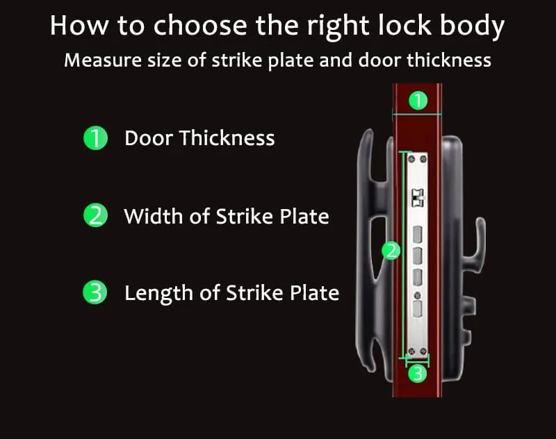 WAFU WF-MY6 3D Face & Peephole Lock — 3D face peephole lock, 26 languages | detail image 11