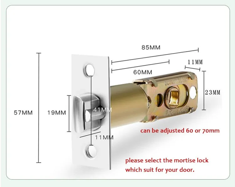 WAFU WF-Q7 Smart Ball Knob Lock — Smart Ball Knob Lock, modern minimalist | detail image 11