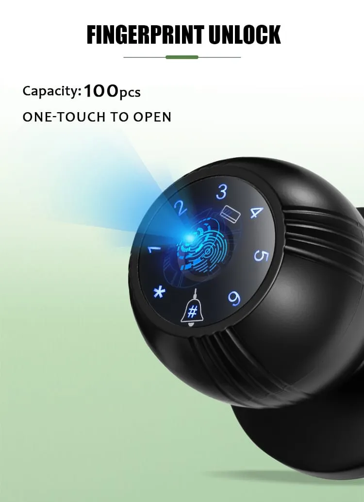 WAFU WF-Q7 Smart Ball Knob Lock — Smart Ball Knob Lock, modern minimalist | detail image 5