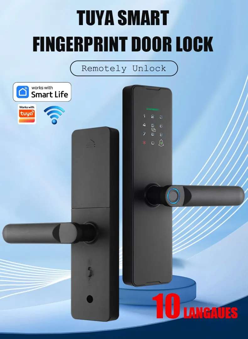 WAFU WF-X8 Smart Peephole Lock — smart peephole lock, 10-language menu | detail image 1