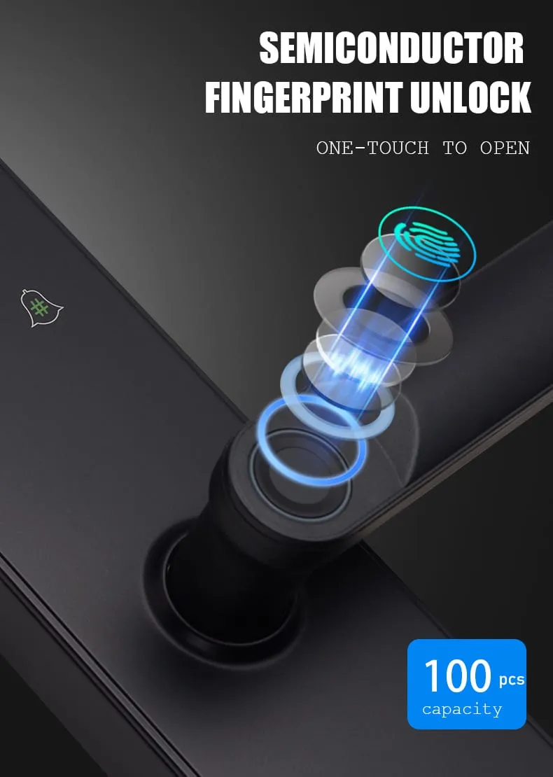 WAFU WF-X8 Smart Peephole Lock — smart peephole lock, 10-language menu | detail image 3