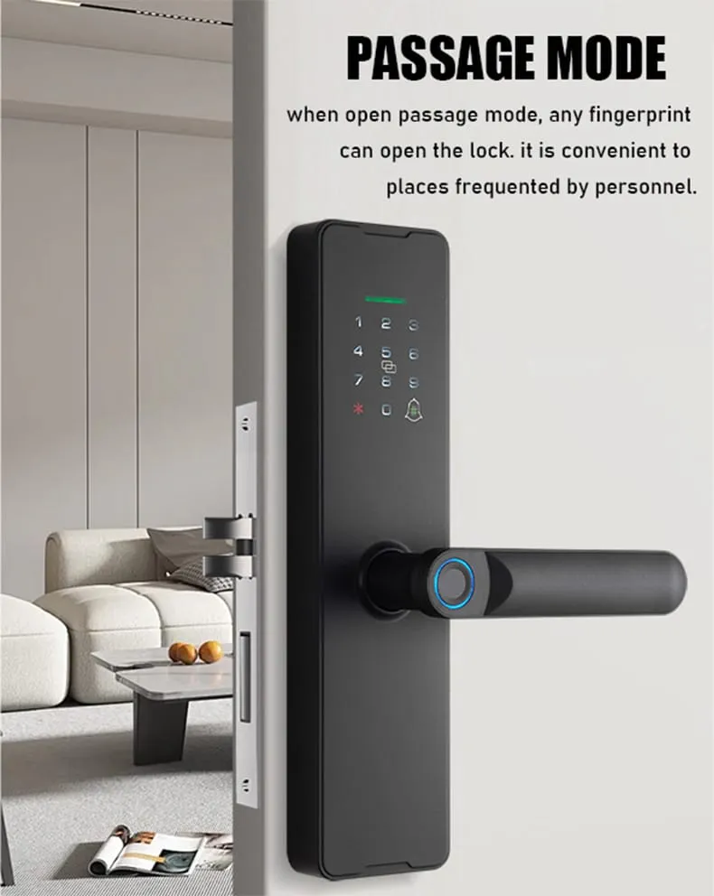 WAFU WF-X8 Smart Peephole Lock — smart peephole lock, 10-language menu | detail image 8