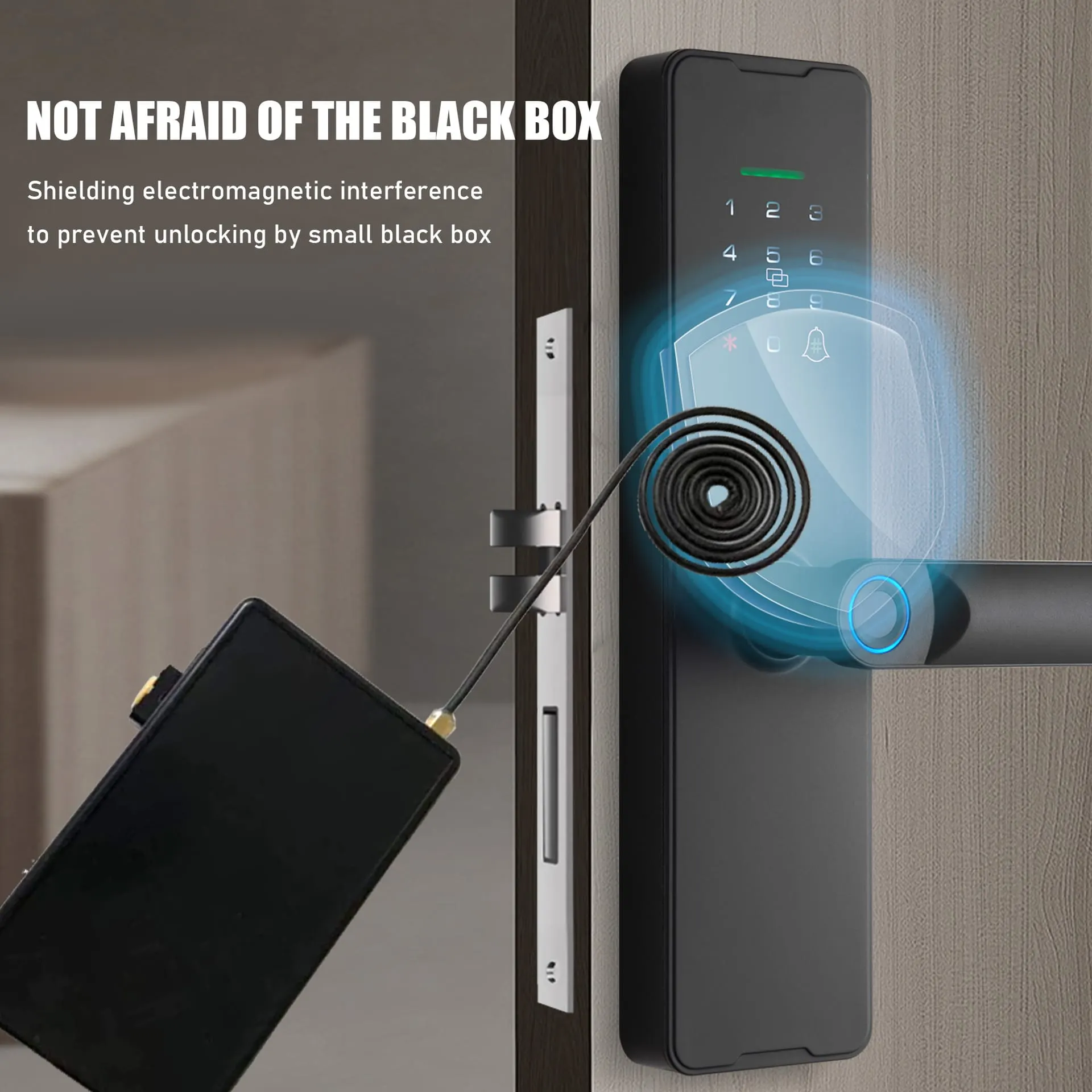 WF‑X8 protection anti‑interférence électromagnétique contre boîtes noires